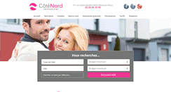 Desktop Screenshot of cotenordimmo.com